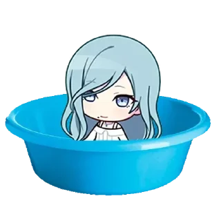 Telegram sticker 🩵 секай на дне такзика @meijinolife