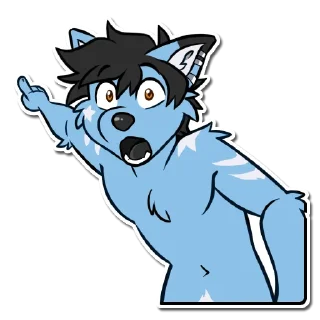 Telegram sticker 👈 Sepfy Stickies by KeaveMind