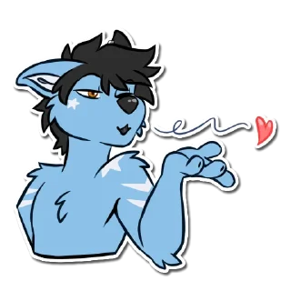 Telegram sticker ❤ Sepfy Stickies by KeaveMind