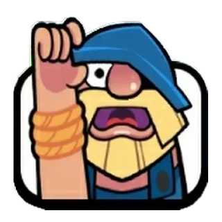 Telegram sticker 😧 Clash Royale Emotes