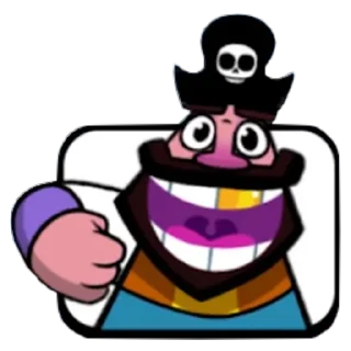 Telegram sticker 😊 Clash Royale Emotes