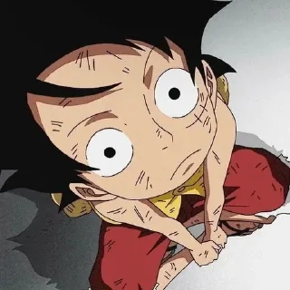 Telegram sticker 😟 Ван пис @anime_sticks