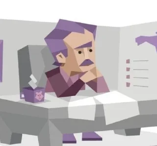 Telegram sticker 🤨 Sybau 💔 :: @fStikBot