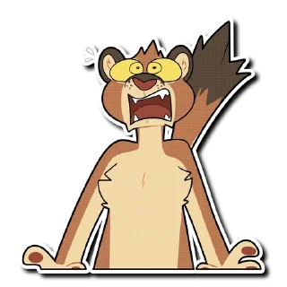 Telegram sticker 😱 Mountain Lion