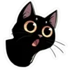 Sticker 🐈‍⬛ ♠ by @akateriinaa