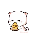 Telegram sticker 😌 peachies 🐱
