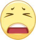Telegram sticker 😣 smilies