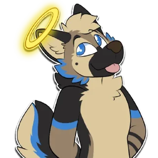 Telegram sticker 😇 Ranger the Shep
