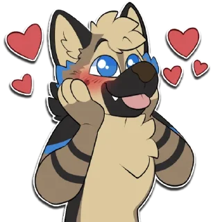 Telegram sticker 😍 Ranger the Shep