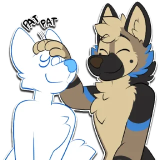 Sticker ✋ Ranger the Shep