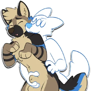 Telegram sticker 💦 Ranger the Shep