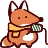 Sticker 🦊 Mr.Kari Fox @uwuBerry