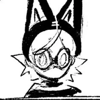 Telegram sticker 💀 ПСИХОНЯШКИ :: @fStikBot