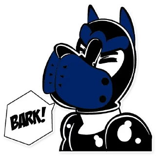 Video sticker 🗣 BluePup By Emi