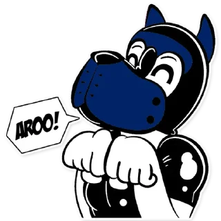Video sticker 🐺 BluePup By Emi