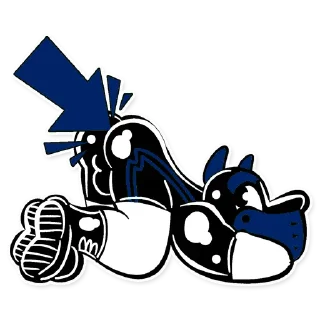 Telegram sticker 🍑 BluePup By Emi