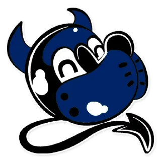 Telegram sticker 😈 BluePup By Emi