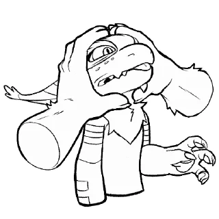 Video sticker 😖 Tatsu's Bold Pack