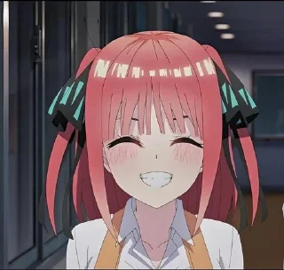 Телеграм стикер 😁 Нино @anime_stickerr