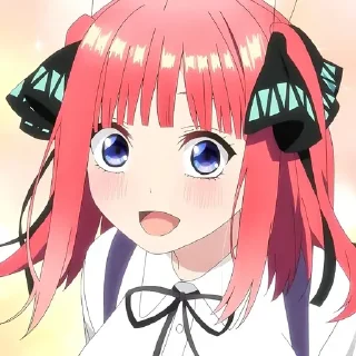 Телеграм стикер 😁 Нино @anime_stickerr