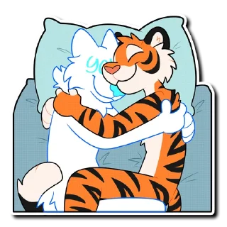Video sticker 🤗 Tiger 2