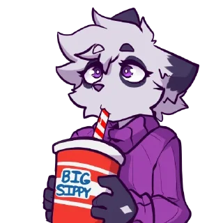 Video sticker 🥤 Dusty 💜: @Mewgle_Dust