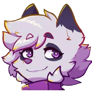 Sticker 🫥 Dusty 💜: @Mewgle_Dust