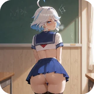 Video sticker 🪑 Фурина @kanal_myplaka | @InYourHeartArts