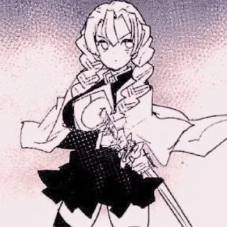 Телеграм стикер 🌸 Kimetsu @ecchxi @xvieravelyn