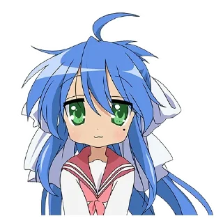 Telegram sticker 🥹 Izumi Konata (@dasein0)