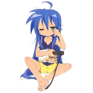 Video sticker 🎮 Izumi Konata (@dasein0)
