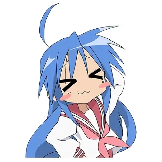 Video sticker ☺️ Izumi Konata (@dasein0)