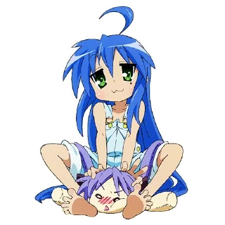 Sticker 🥹 Izumi Konata (@dasein0)