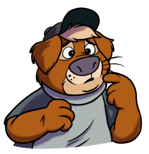 Telegram sticker 🧐 мои чилл про фав мега муды🐻