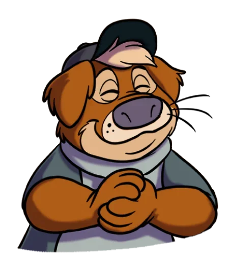 Telegram sticker 😆 мои чилл про фав мега муды🐻