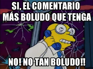 Telegram sticker 🤦‍♂ Cucamonga! @SimpsonsGrupo
