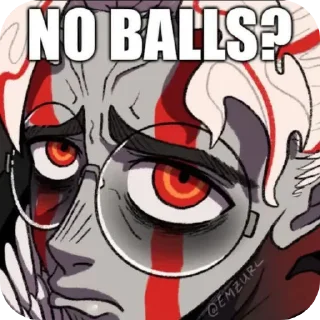 Telegram sticker 🤓 Cock and balls torture
