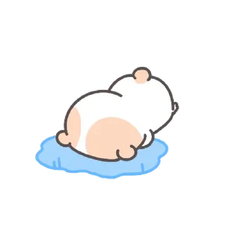Video sticker 💬 쪼꼬미 햄쿠기는 기엽찌 By @KakaoEmoticon