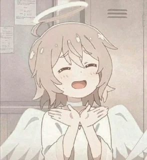 Telegram sticker 😅 Anime♡