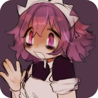 Video sticker ✋ Yakui the Maid