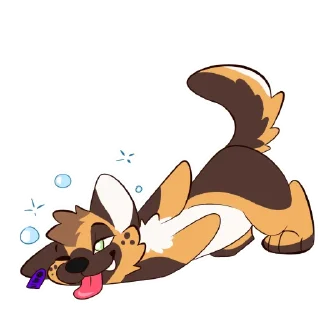 Telegram stiker 🤤 Zeako