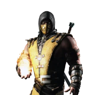 Sticker 🦂 Персонажи Mortal Kombat @zatmenienochi