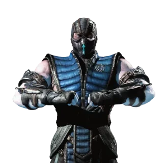Telegram sticker ❄️ Персонажи Mortal Kombat @zatmenienochi