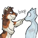 Телеграм стикер 👉 @RakanHowls by Revaivwra