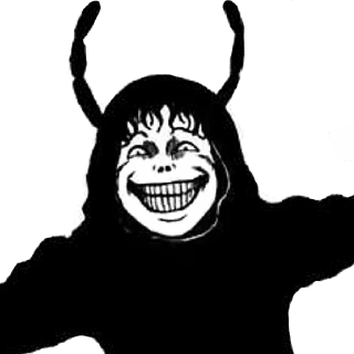 Telegram sticker 😃 Дзюндзи Ито