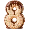 Sticker 🍧 Ice Cream Font ➜ @OrderEmoji