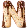 Sticker 🍧 Ice Cream Font ➜ @OrderEmoji