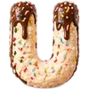 Sticker 🍧 Ice Cream Font ➜ @OrderEmoji