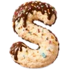 Sticker 🍧 Ice Cream Font ➜ @OrderEmoji