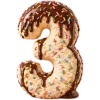 Sticker 🍧 Ice Cream Font ➜ @OrderEmoji